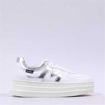 Marco Moreo Atlanta Platform M Trainer - White Silver